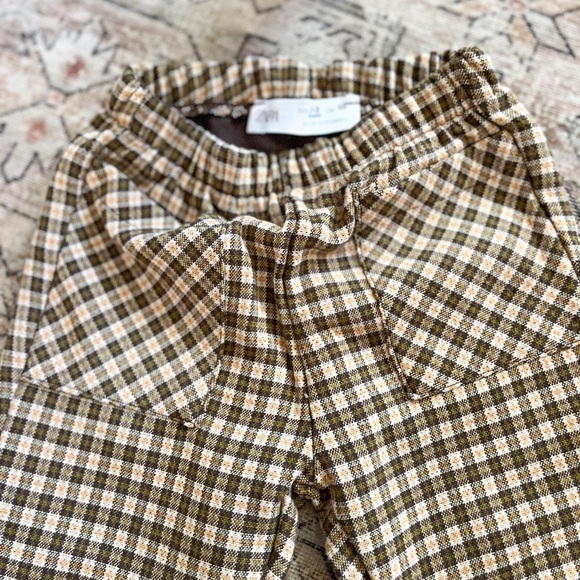 Gingham zara pants 2-3 years (worn once) - Picture 2 of 4